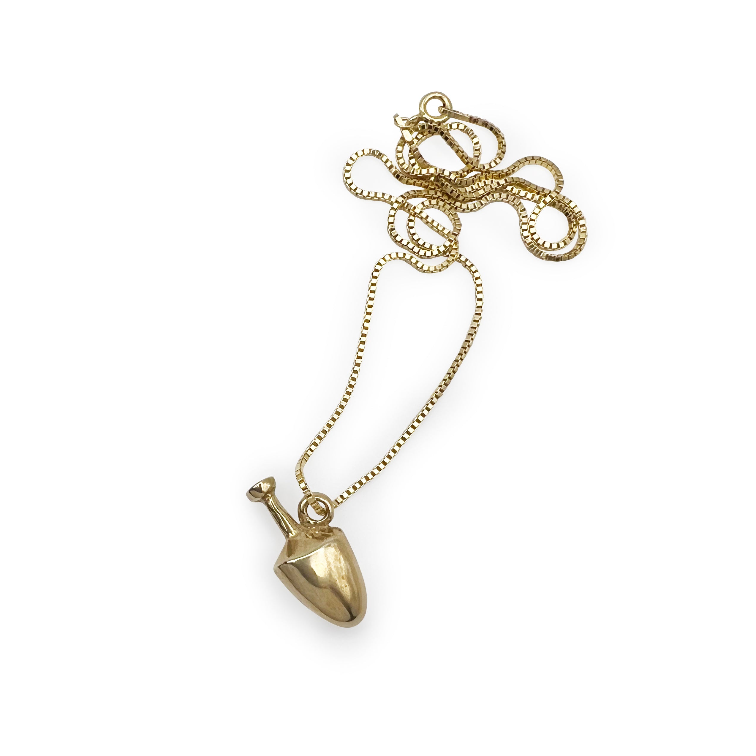 AMPHORA Necklace Brass