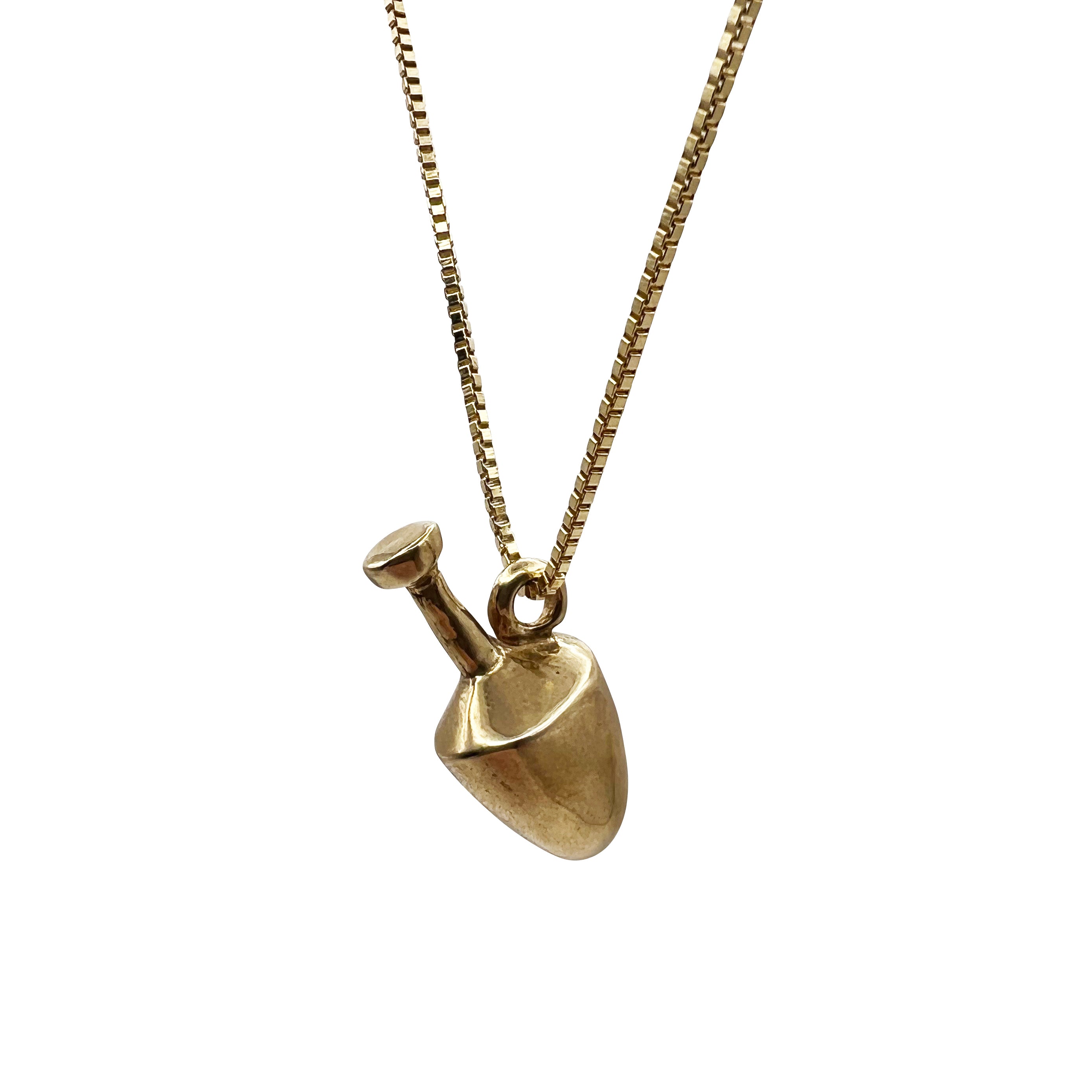 AMPHORA Necklace Brass