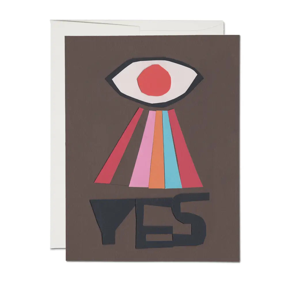 Yes Encouragement Greeting Card